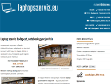 Tablet Screenshot of laptopszerviz.eu